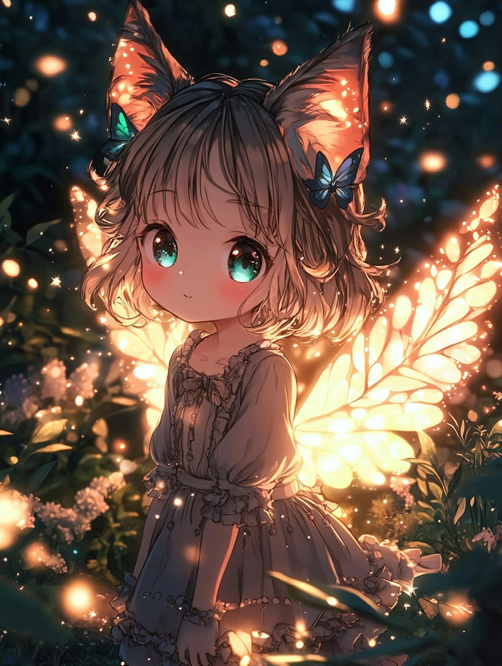 夜の森の妖精🧚‍♂️