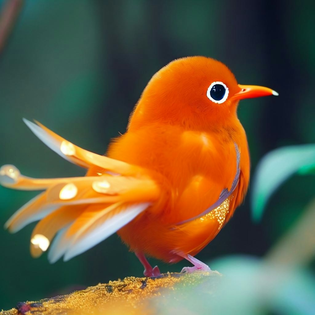 GPT-4 in bird form (orange 4)