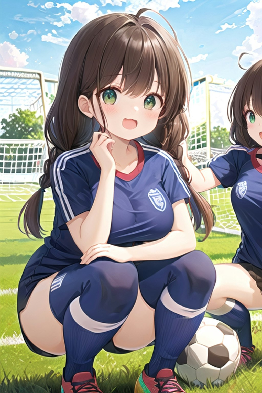 サッカー部の女の子