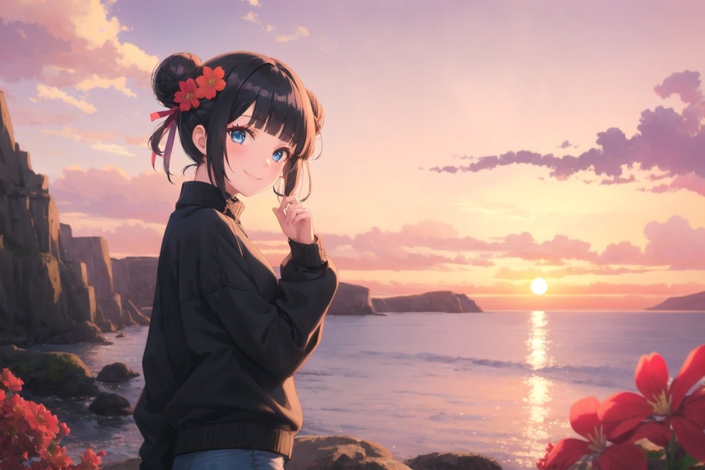 夕陽🌇🌊🍡✨