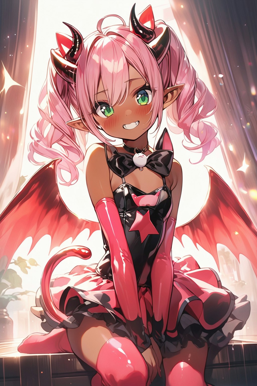 悪魔の猫少女