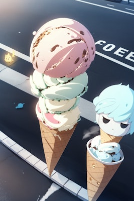 アイスクリームの精霊