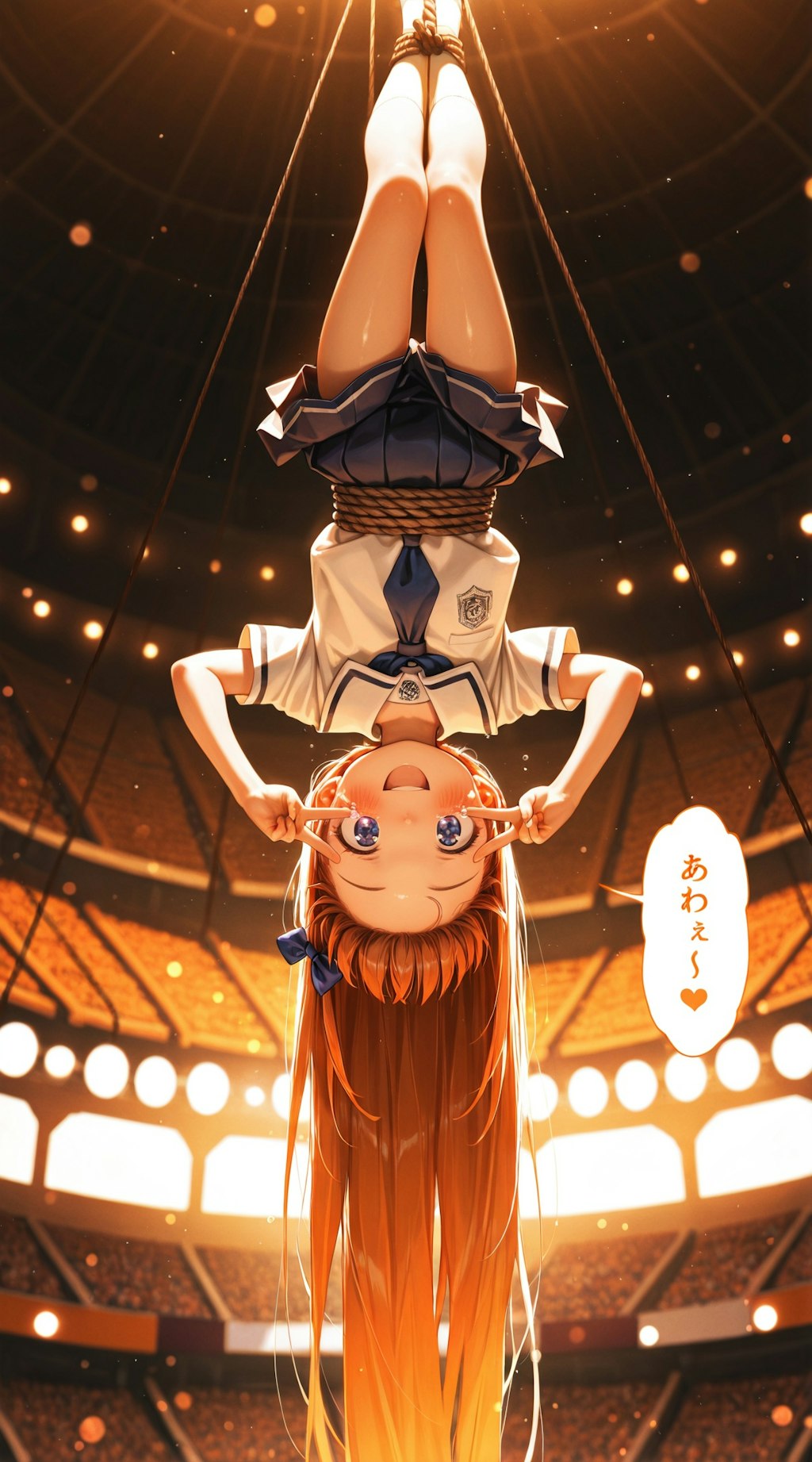 逆さ吊り 1