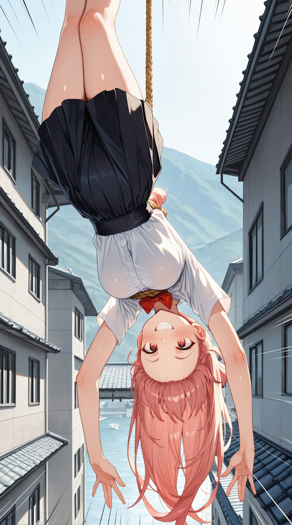 逆さ吊り 1