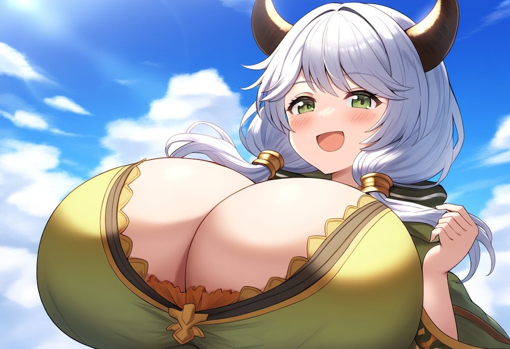 グラブル　爆乳　クユム