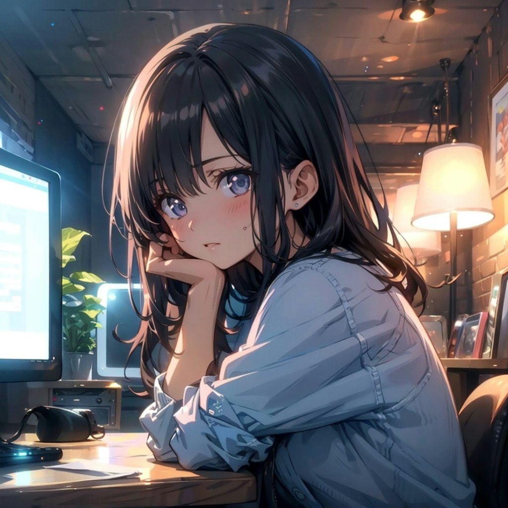 もう朝・・