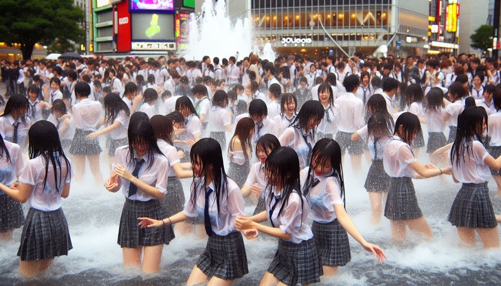 渋谷で暑気払い