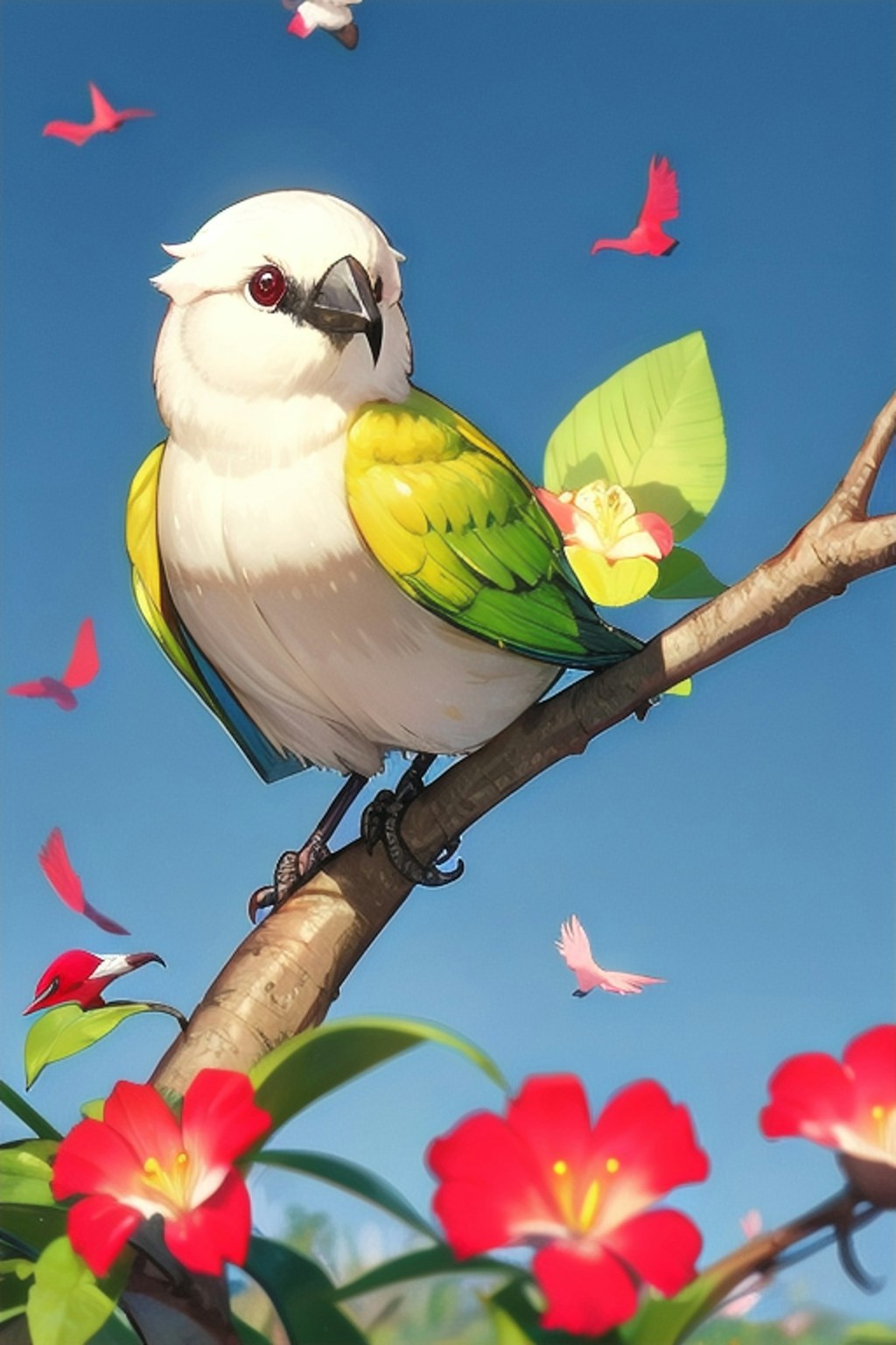 鳥の歌いまは絶え