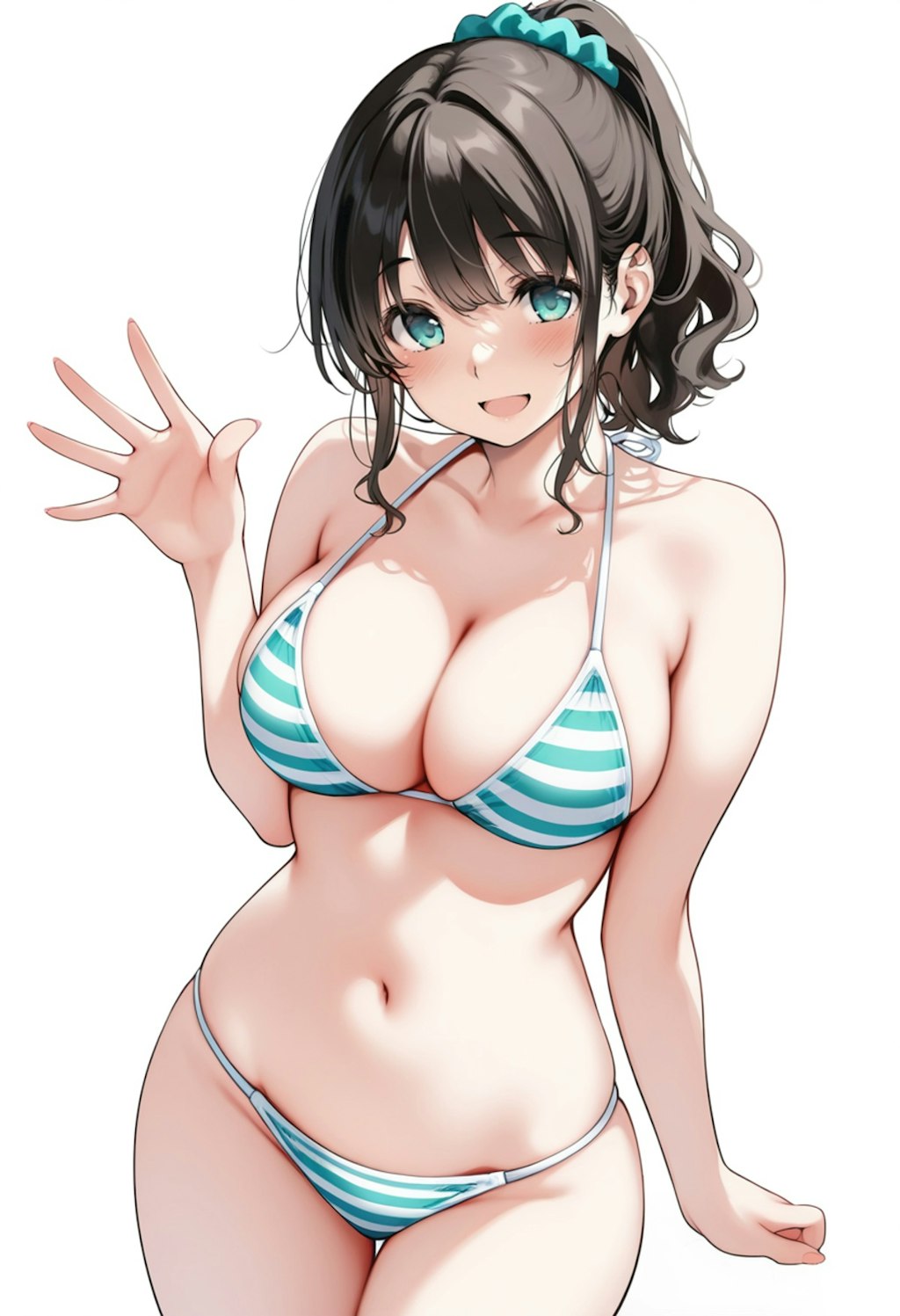 ストライプビキニ
