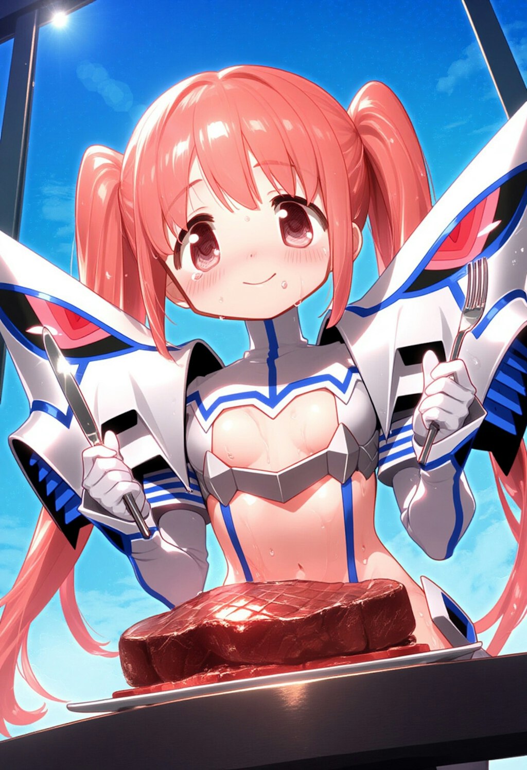 素敵なステーキ