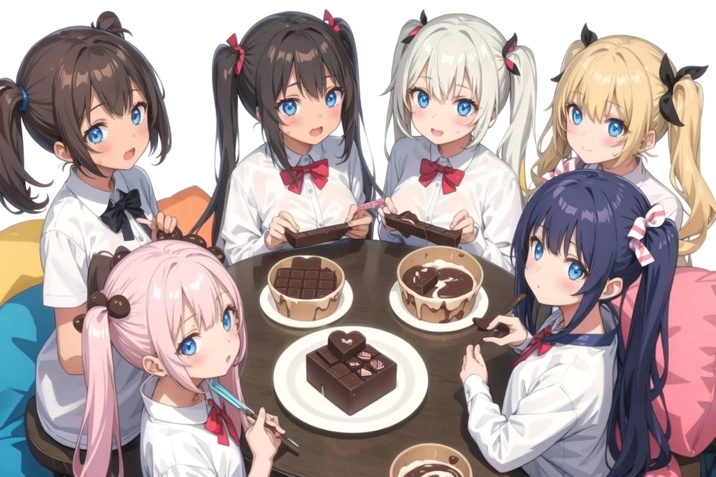 チョコ女子会