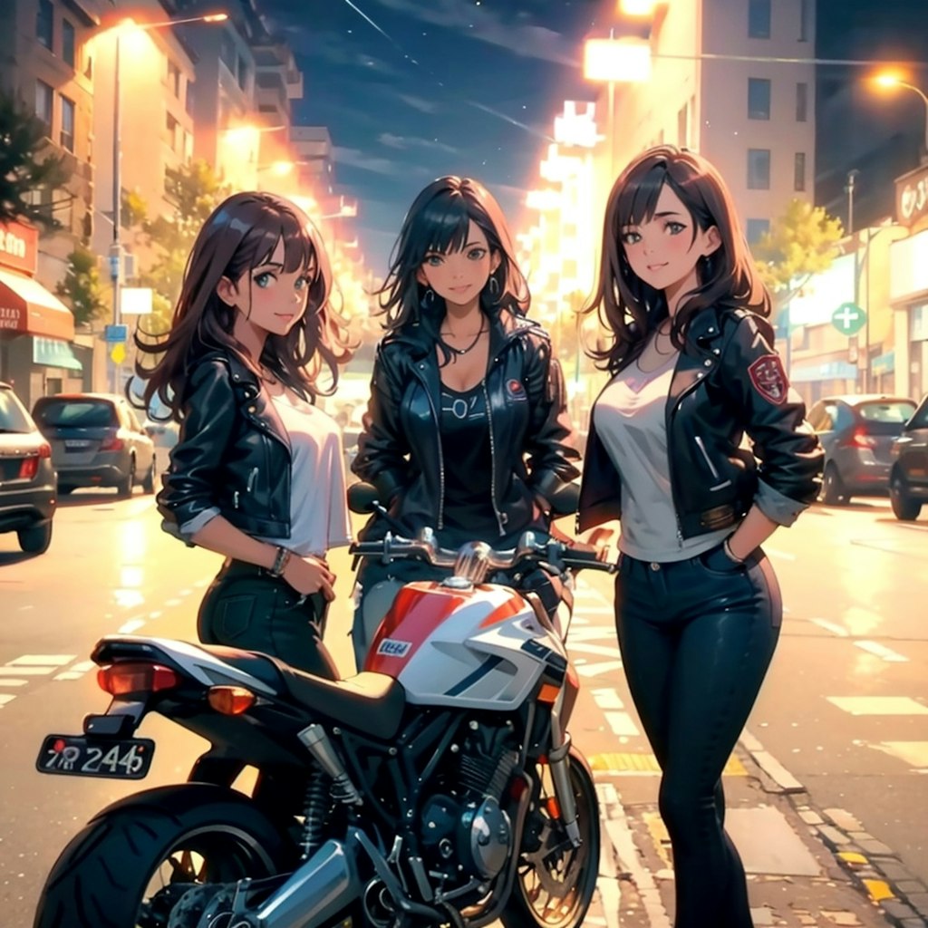 🏍️ girls girls girls