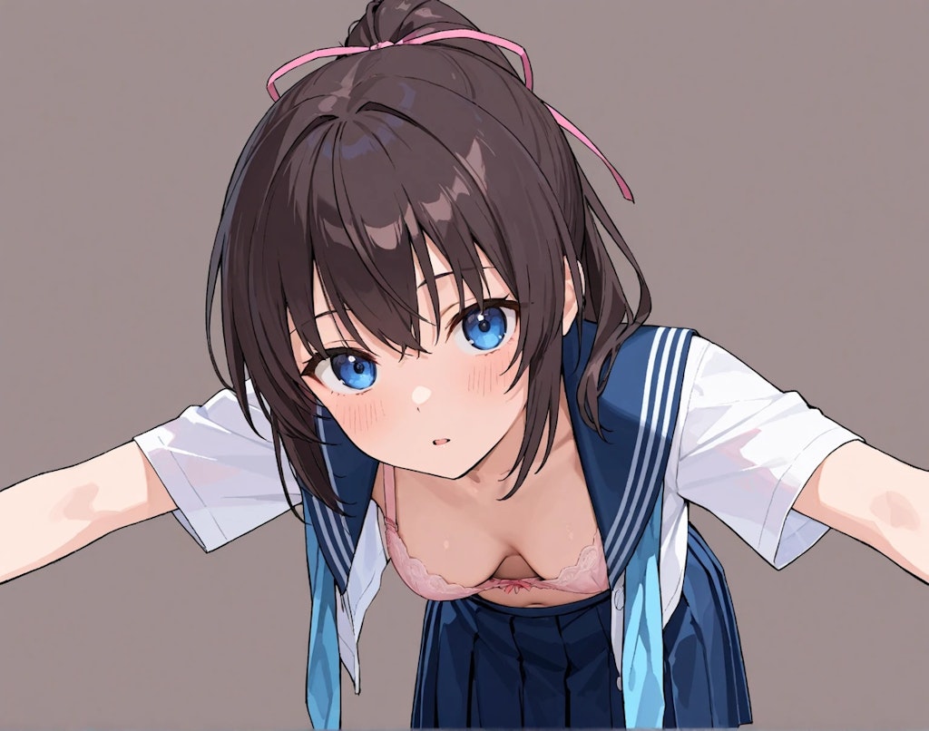 女子高生おっぱい！