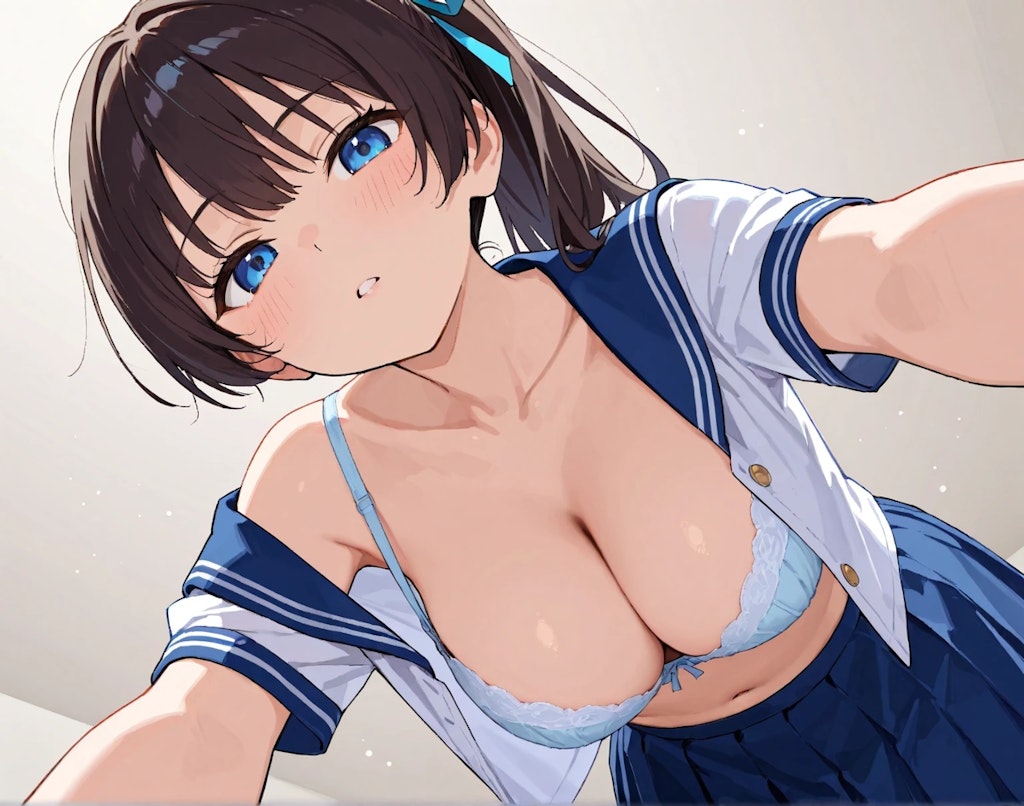 女子高生おっぱい！