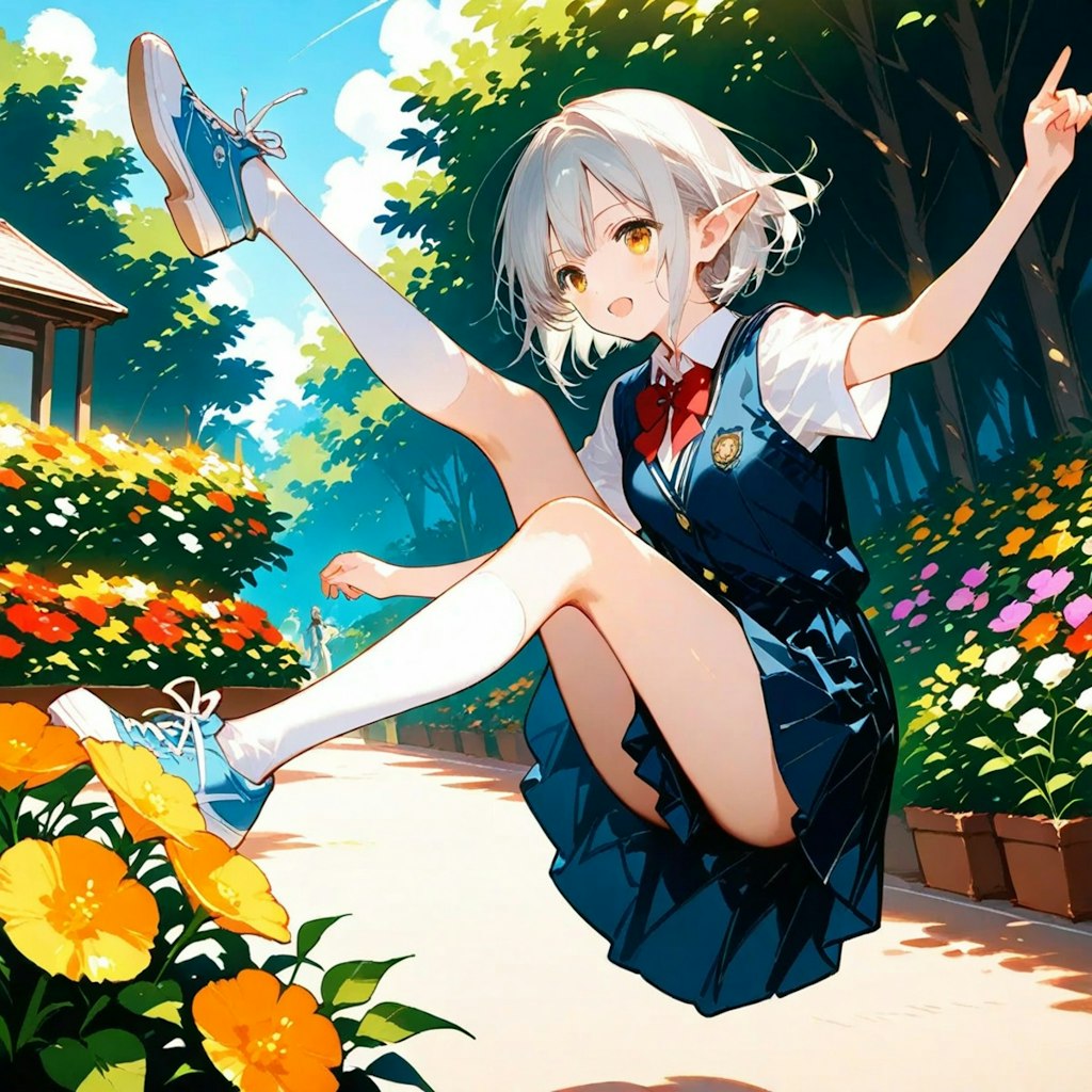 アクロバットポーズ