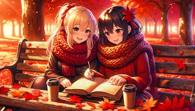 百合女子 読書の秋