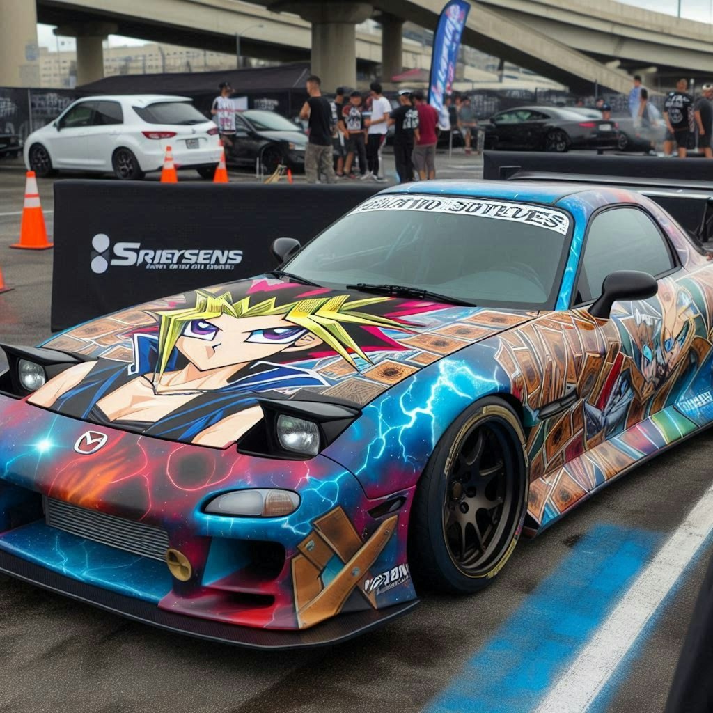 遊戯王柄のRX-7