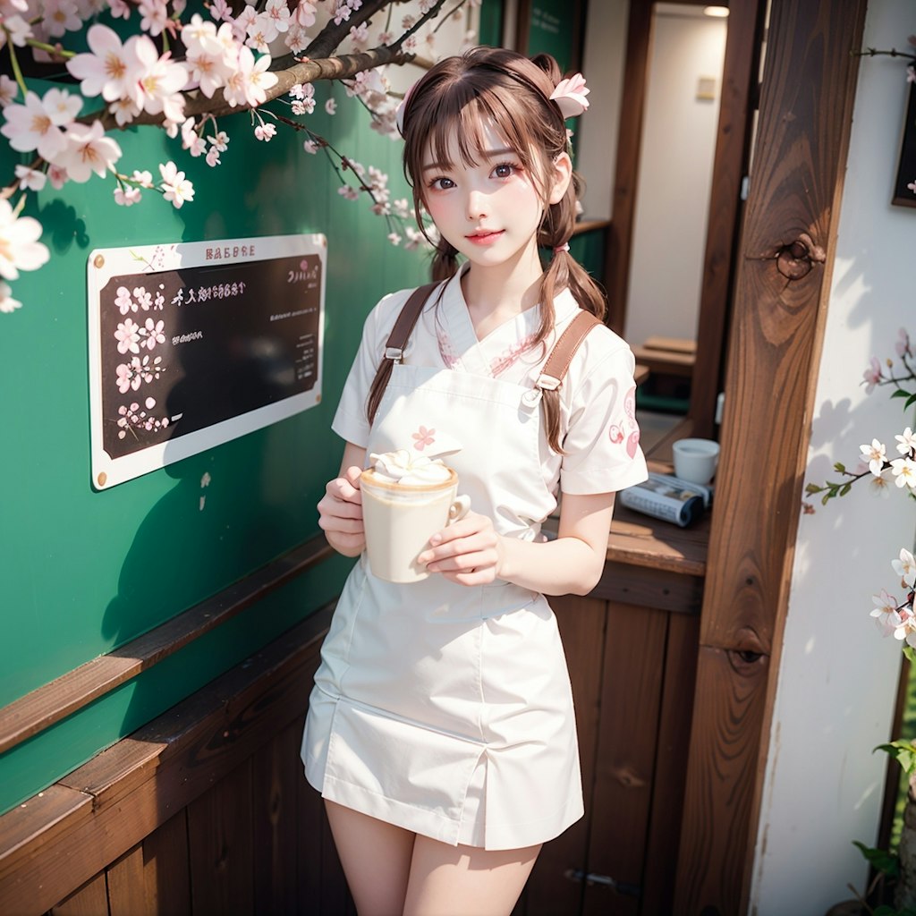 Sakura Latte Girl