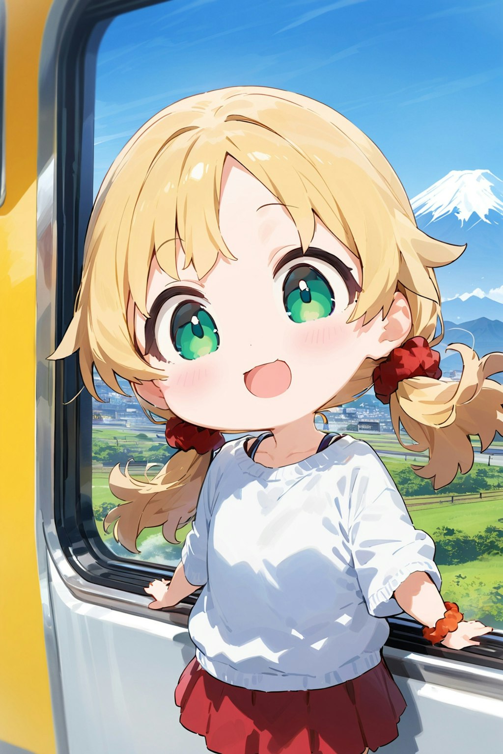 列車でおでかけ♪