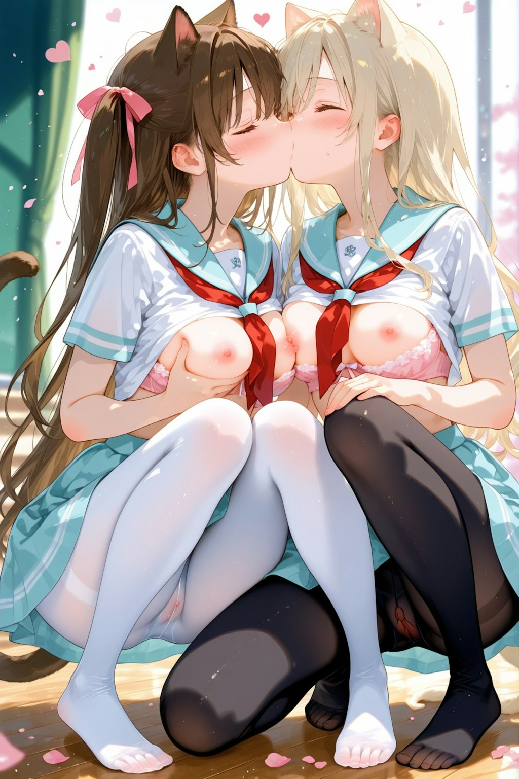乳首合わせ