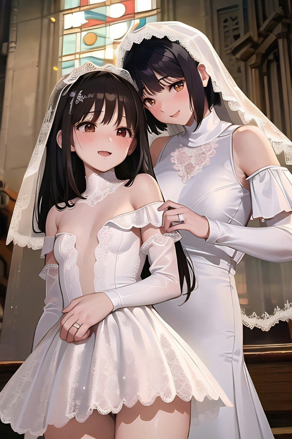 年の差百合婚