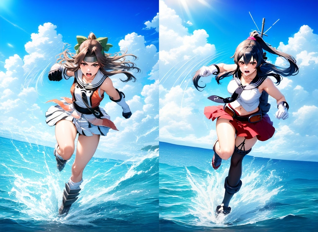 艦これ 神通改二と浴衣mode