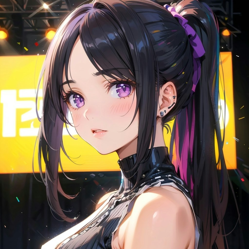 ちち生でジト目