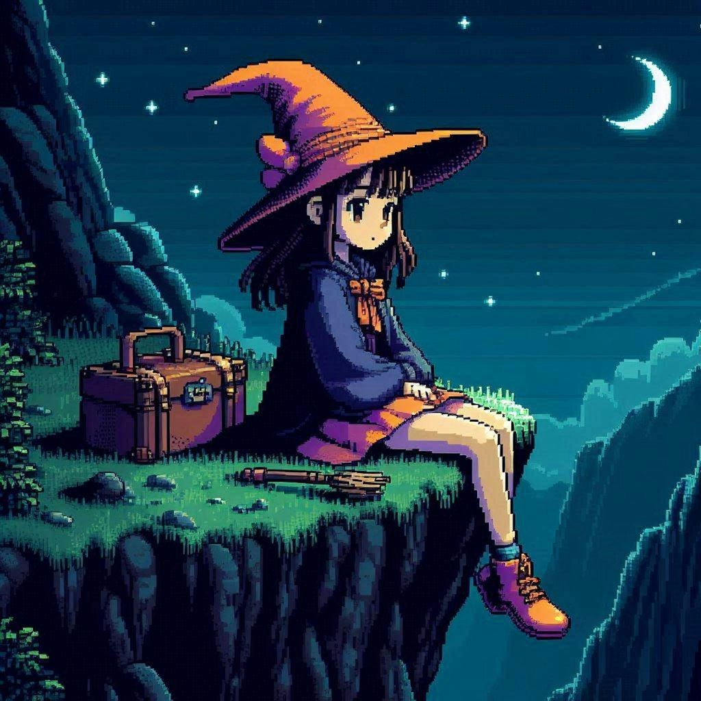 １魔女宅ドット絵シリーズ