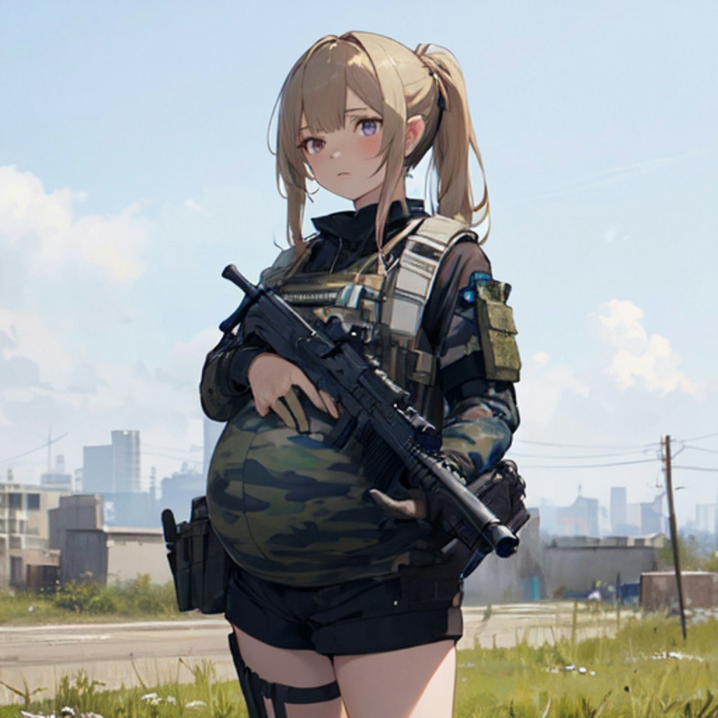 戦闘妊娠少女２０４