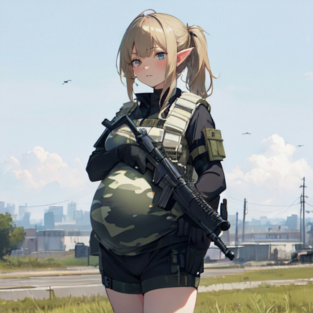 戦闘妊娠少女２０４