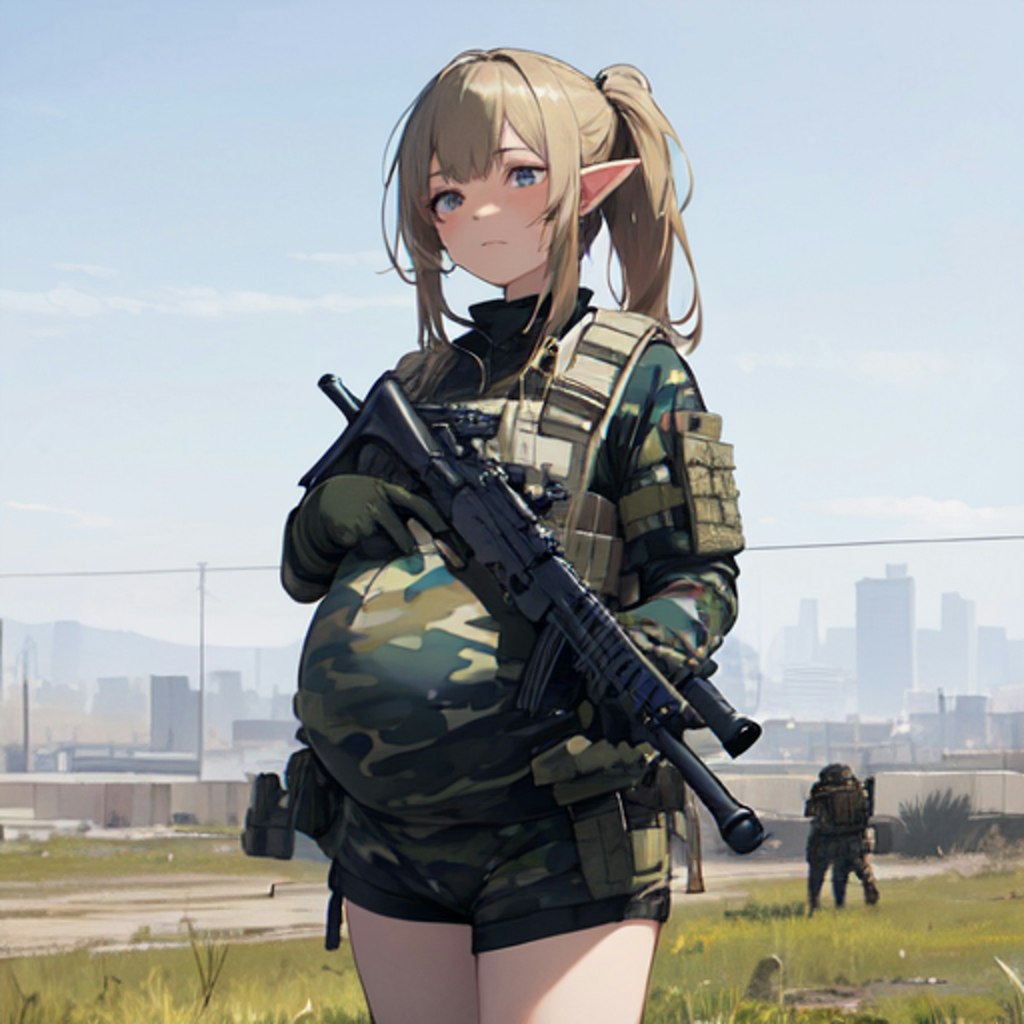 戦闘妊娠少女２０４