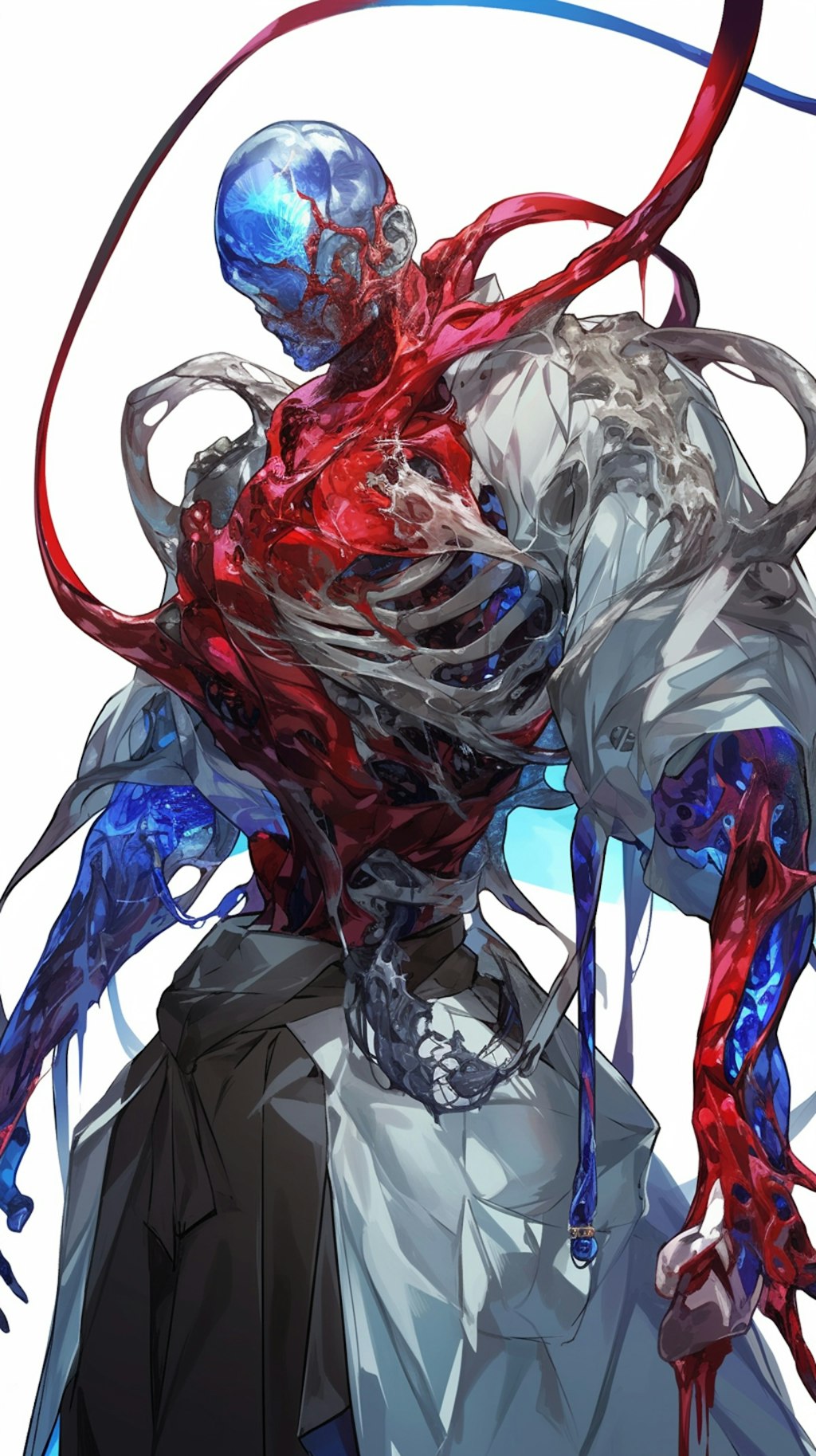 血管と骸骨のスライム巨人２