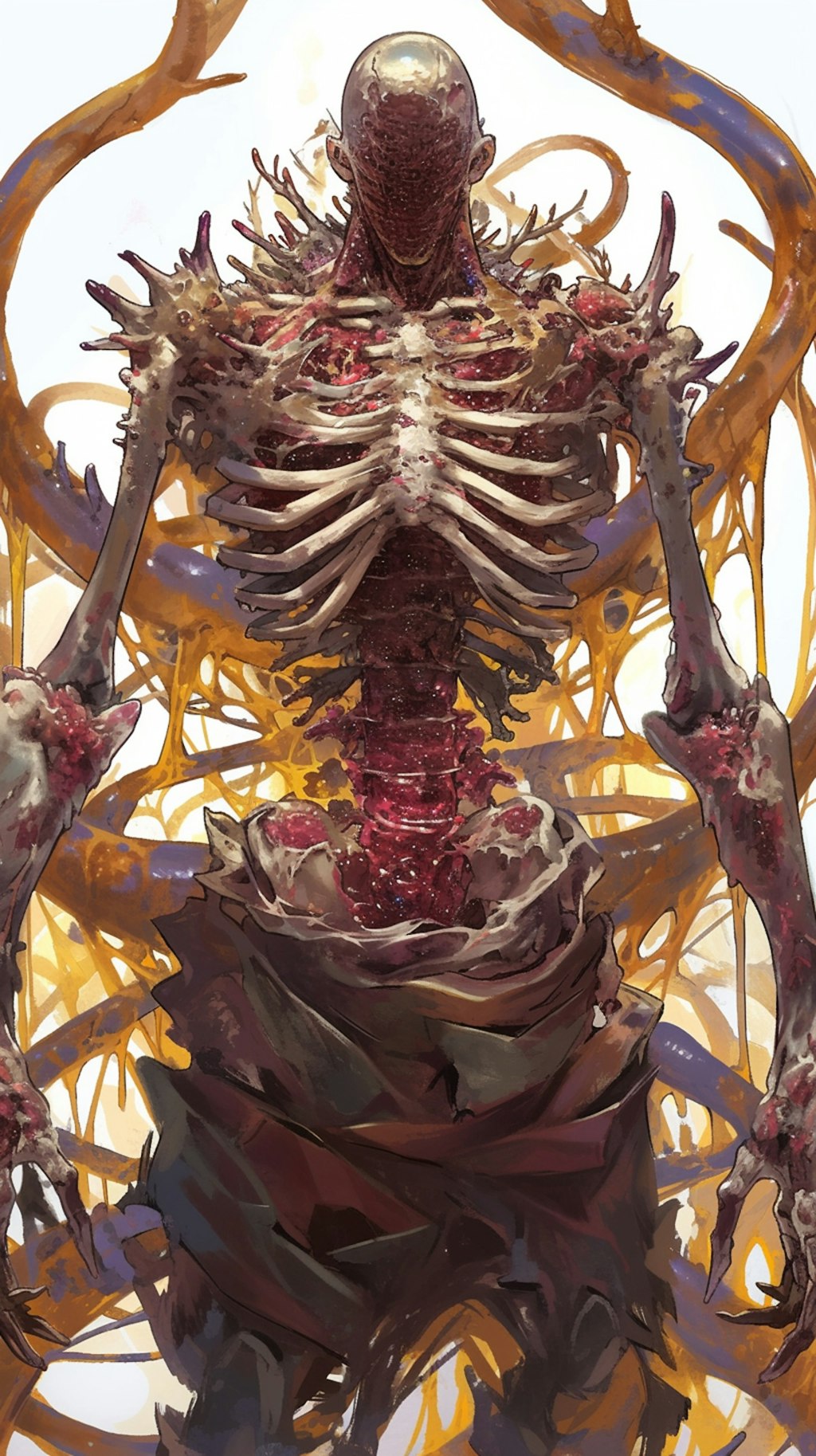 血管と骸骨のスライム巨人２