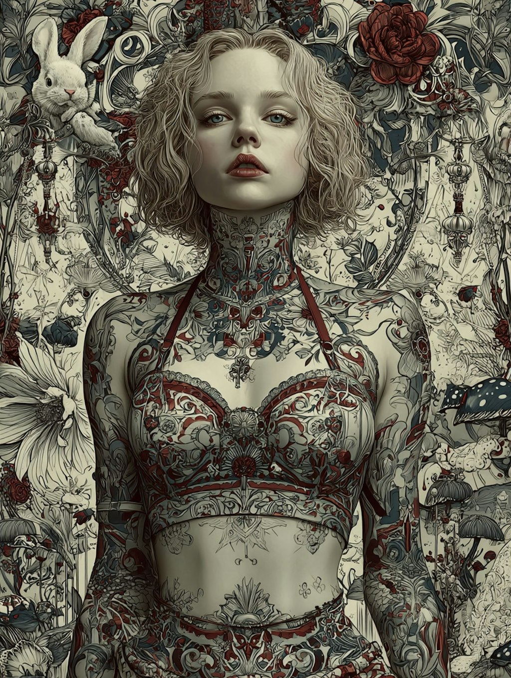 alice in steampunk wonderland