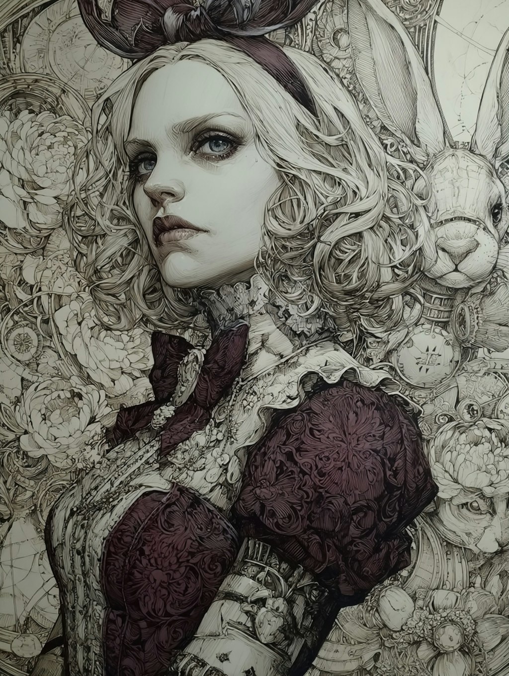 alice in steampunk wonderland