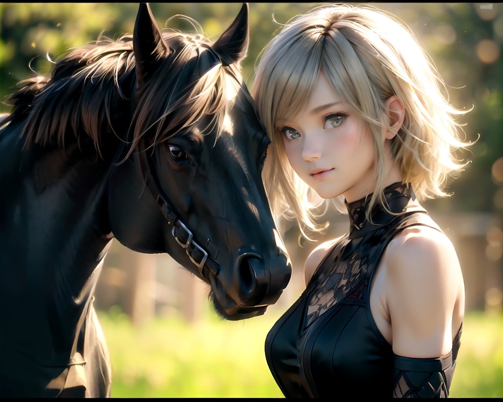 beauty and horse