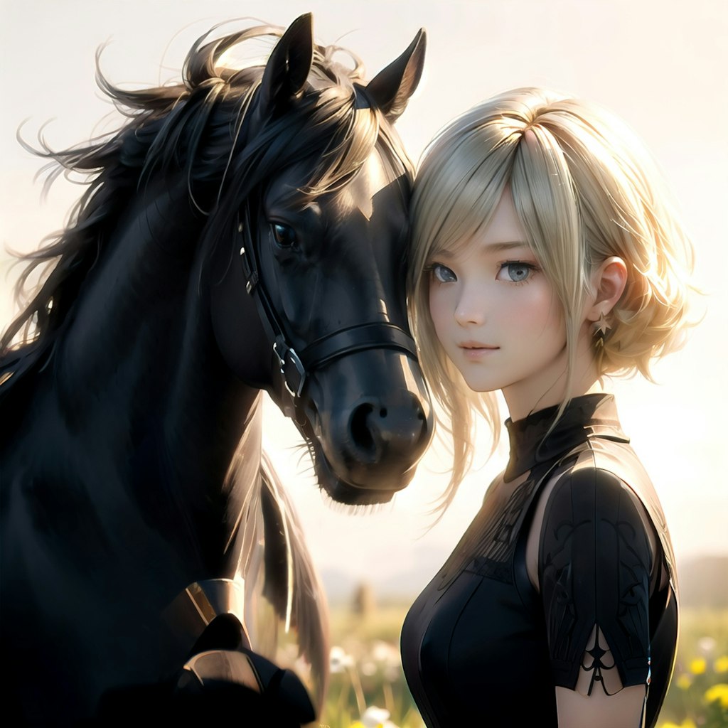 beauty and horse