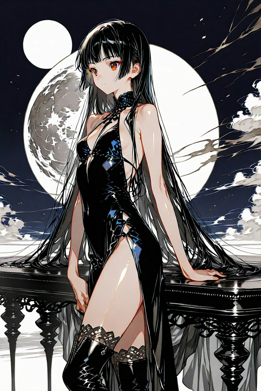 黒の少女②