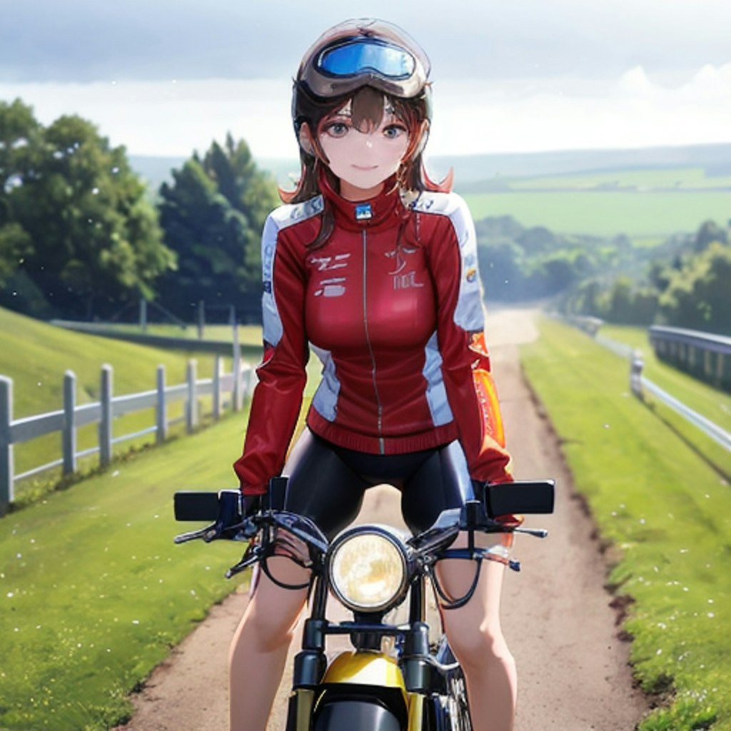 バイク好きな彼女