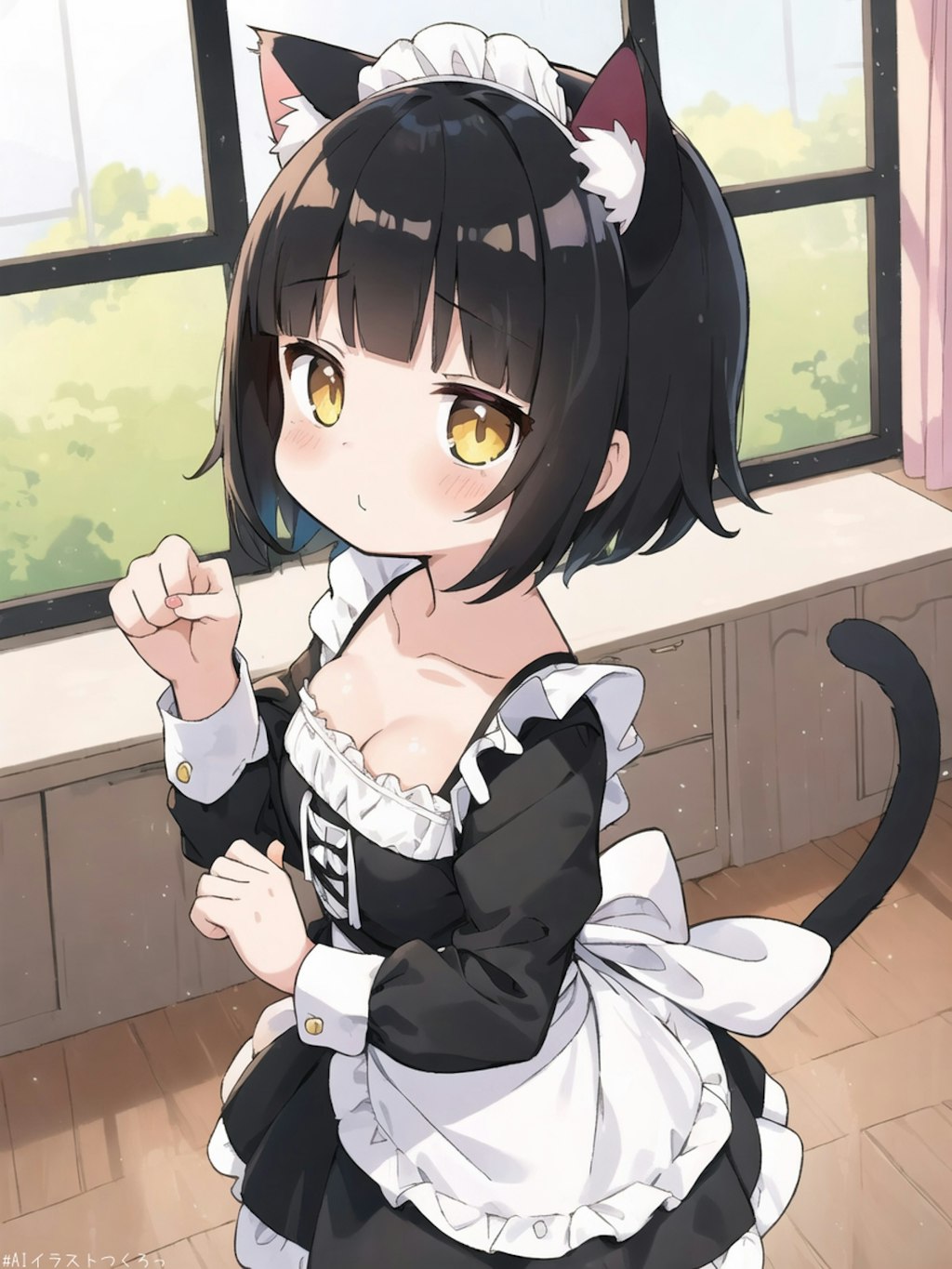 猫メイドちゃん