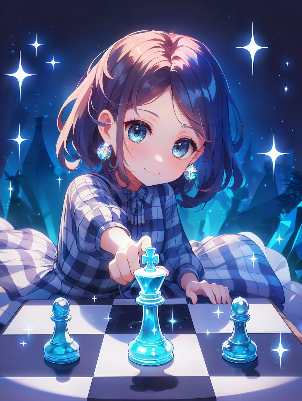 Check chess queen