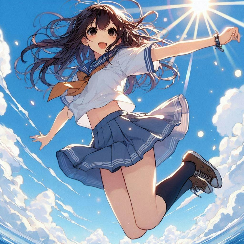 夏へジャンプ