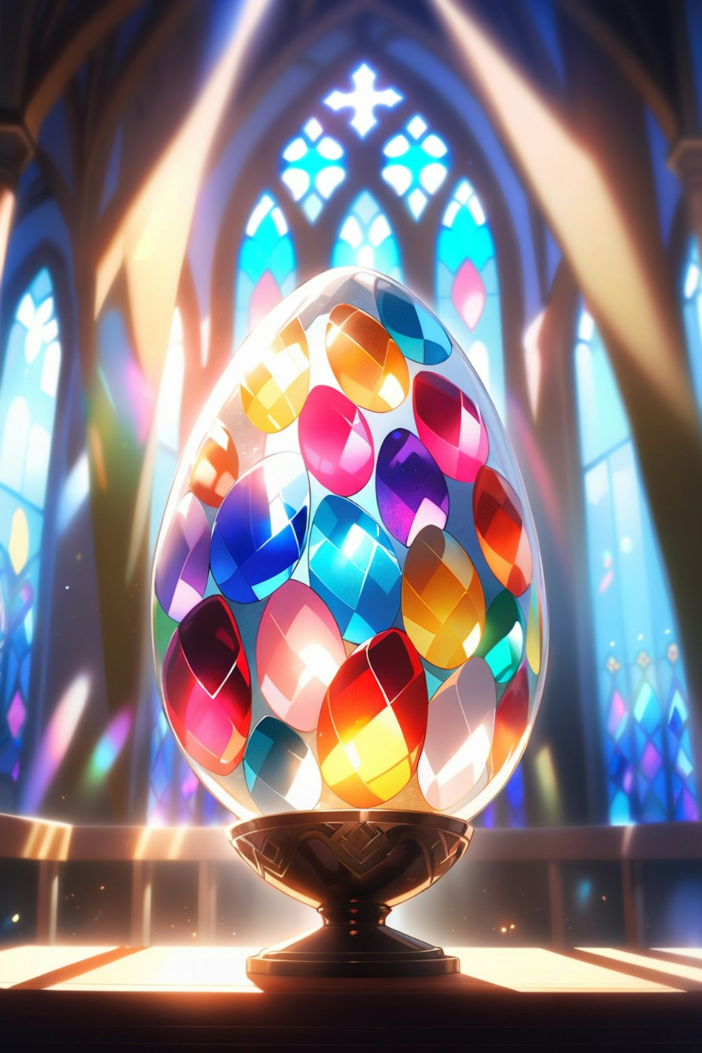 crystal easter egg