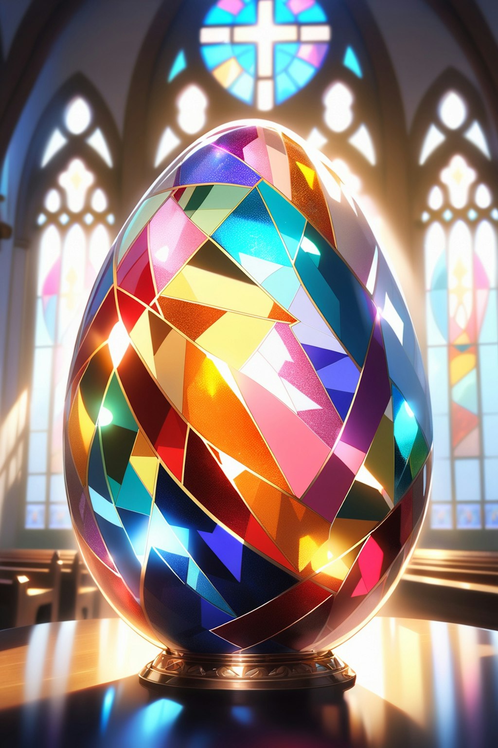 crystal easter egg