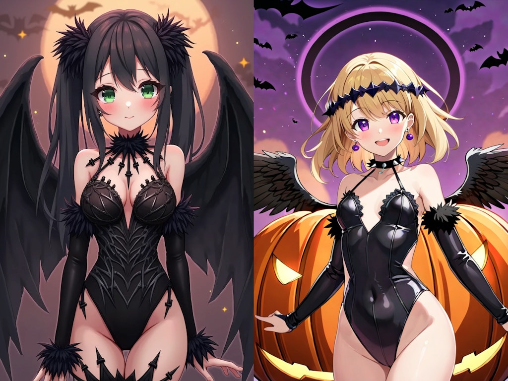 魔物娘とハロウィン？９枚