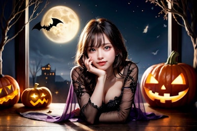 Girl on Halloween_01