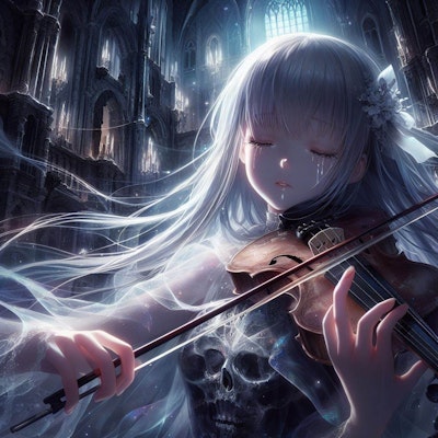 バイオリン少女の亡霊