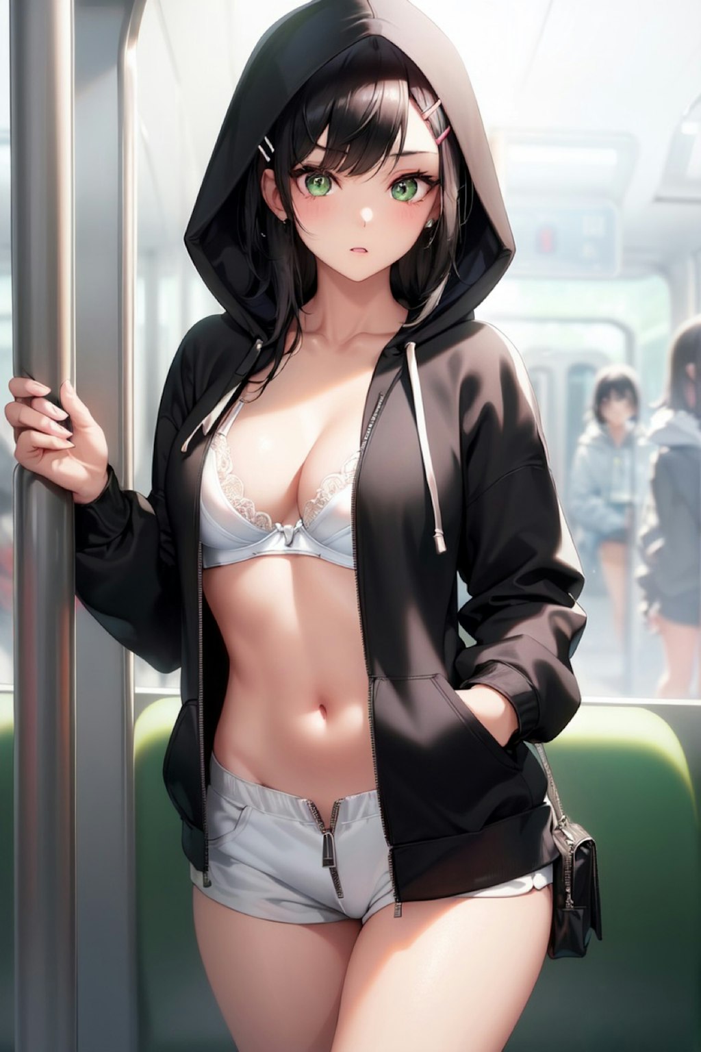 誘惑の電車💖