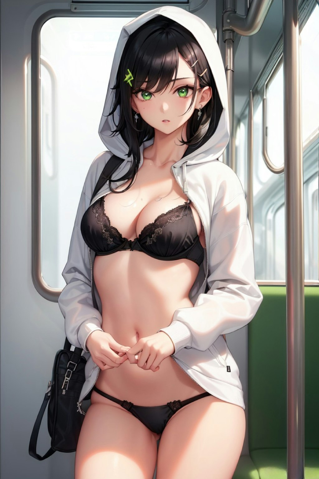 誘惑の電車💖