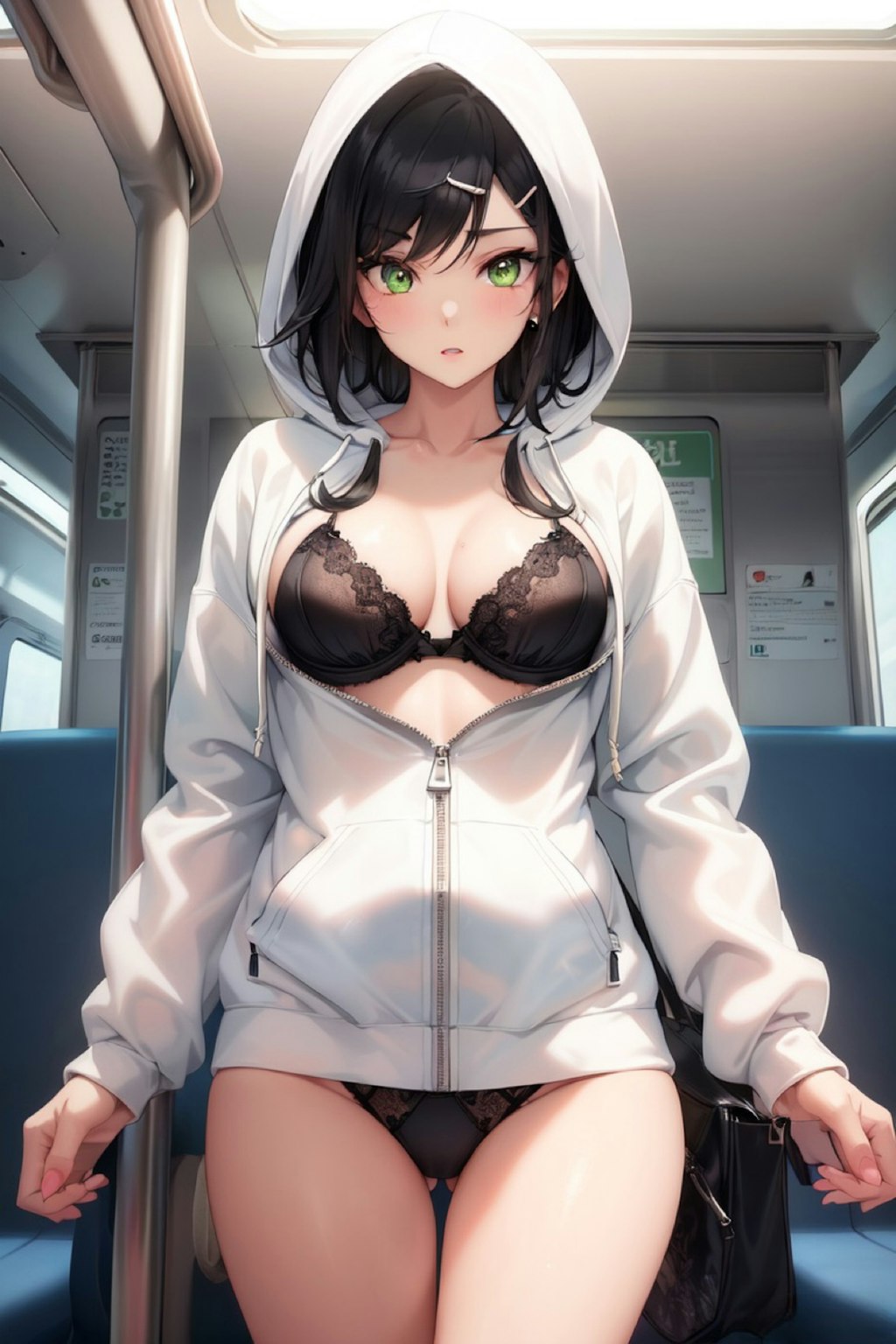 誘惑の電車💖